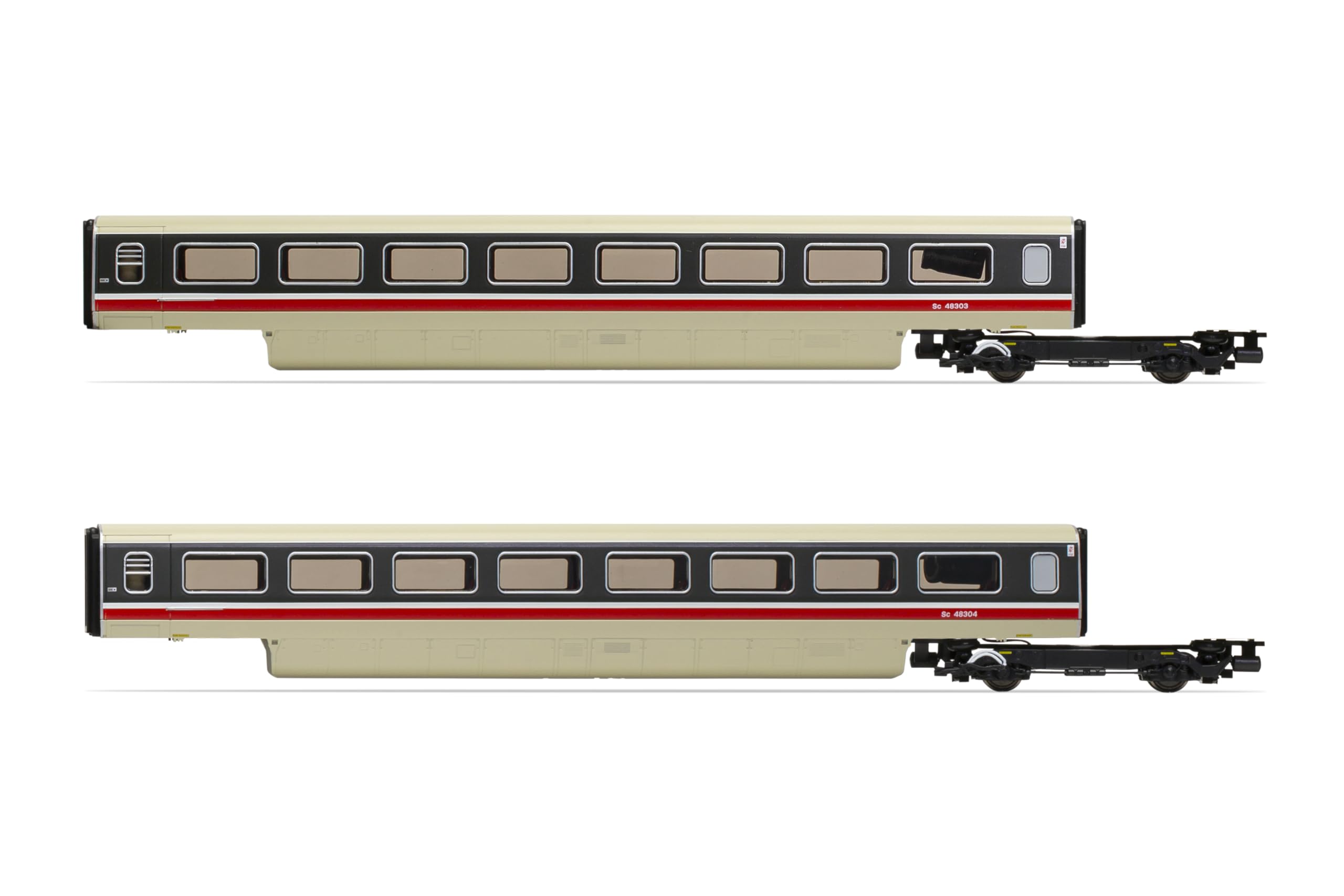Train miniature BR Classe 370 pack de 2 voitures TU Coach Era 7 - 2