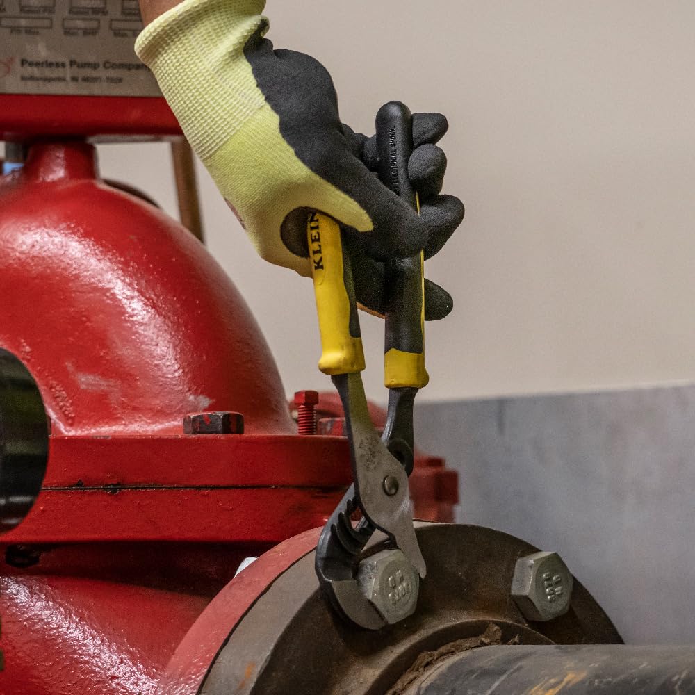 Klein Tools J502–10 Journeyman Pumpe Zange, gelb und schwarz, gelb/schwarz, klein