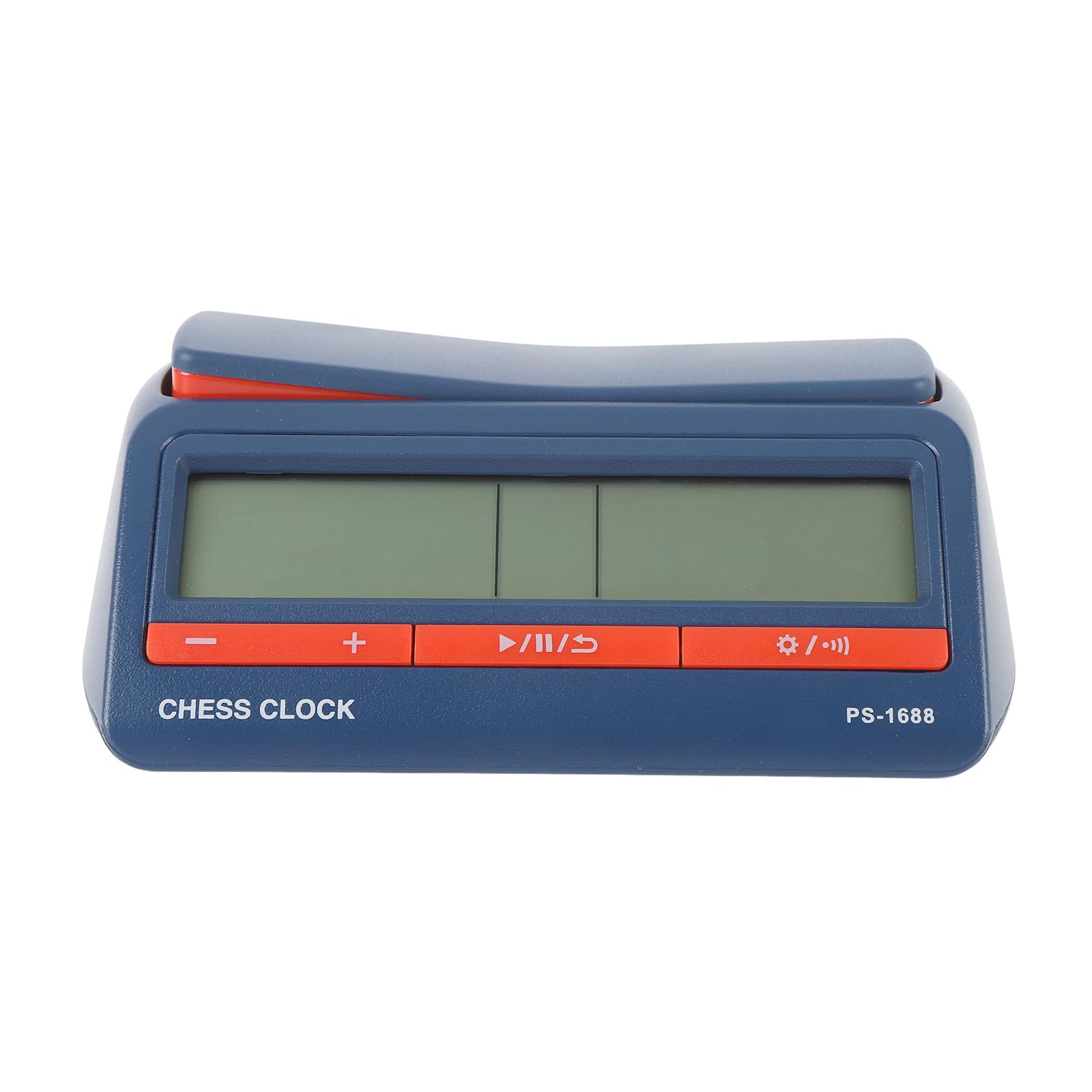 Horloge D'échecs Numérique Portable, Minuterie Professionnelle pour Jeu de Tournoi, Grand écran, Retard de Bonus, Plastique Noir, Joueurs D'échecs Chinois Go