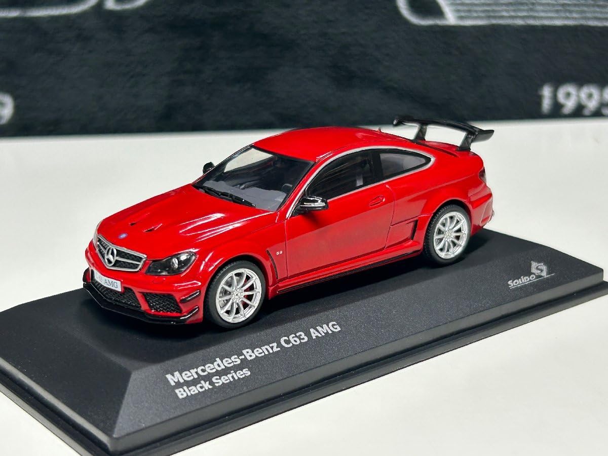 ミニカー Mercedes-Benz C63 AMG 1:43 Solido Amazon | solido 1/43 Mercedes Benz AMG C63 Coupe Black Series 2012