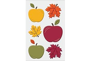 Vibrant Apples Small Reusable Window Decoration Gel Clings