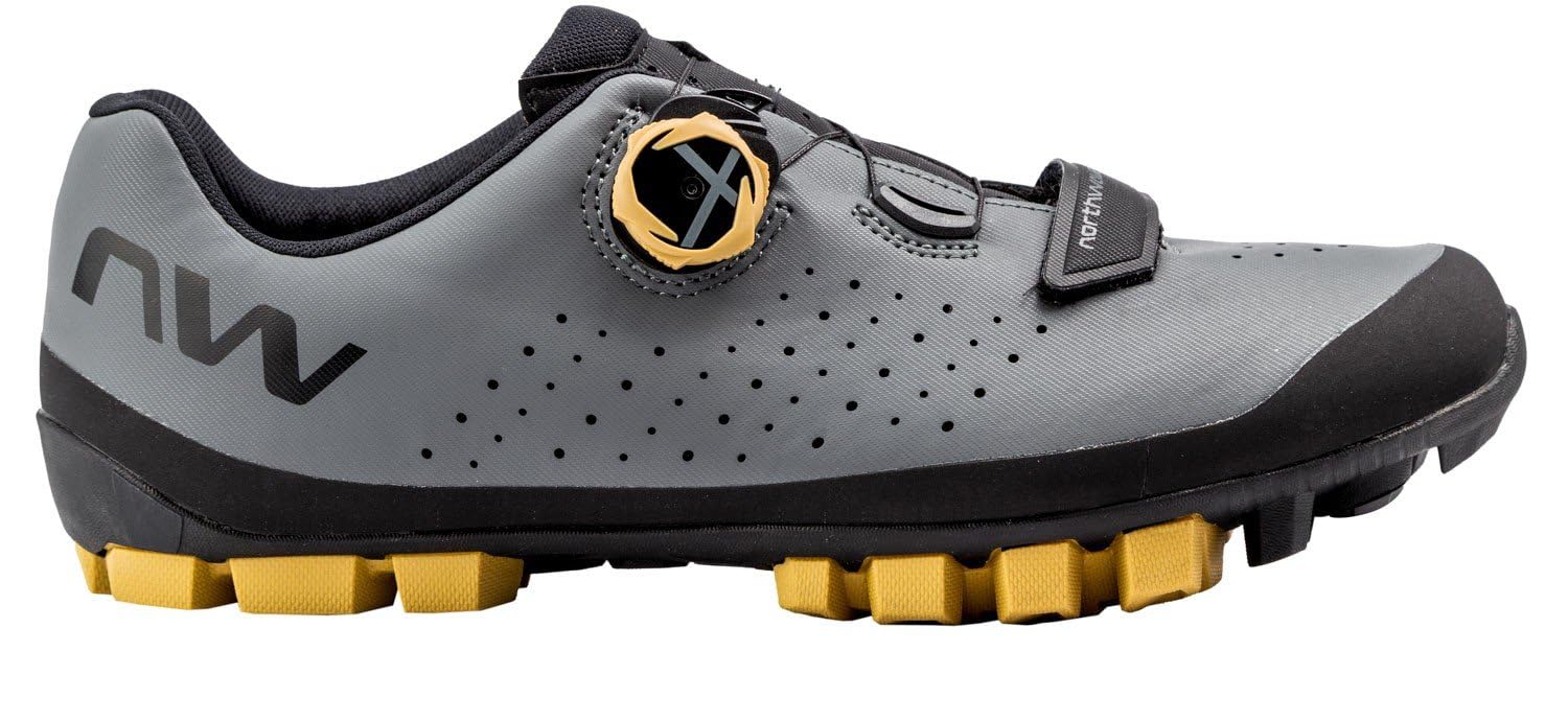 Northwave Hammer Plus - Zapatillas de Ciclismo MTB Hombre | Zapatos Mountain Bike XC y Trail | Calzado Bici Off-Road con Doble Sistema de Ajuste y Suela Reforzada