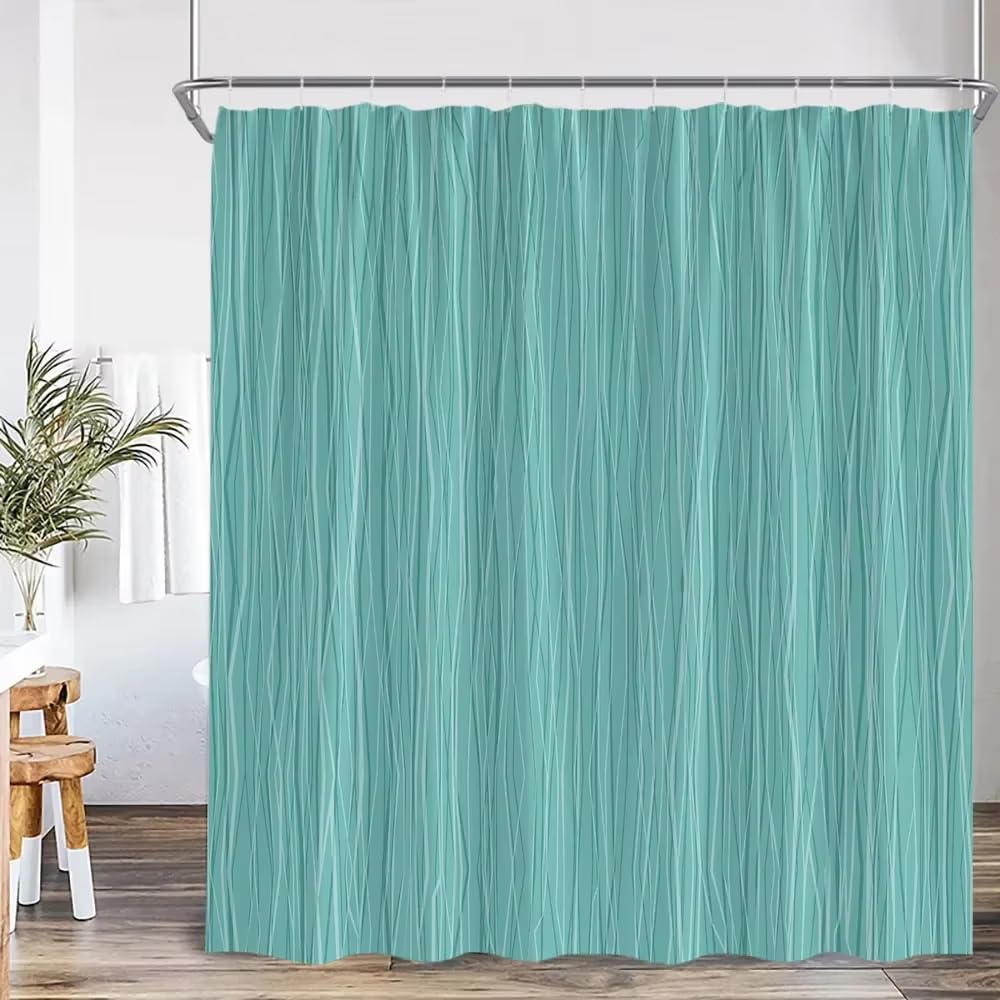 Rideau de douche moderne polyester 140x200 décoration salle de bain colorée
