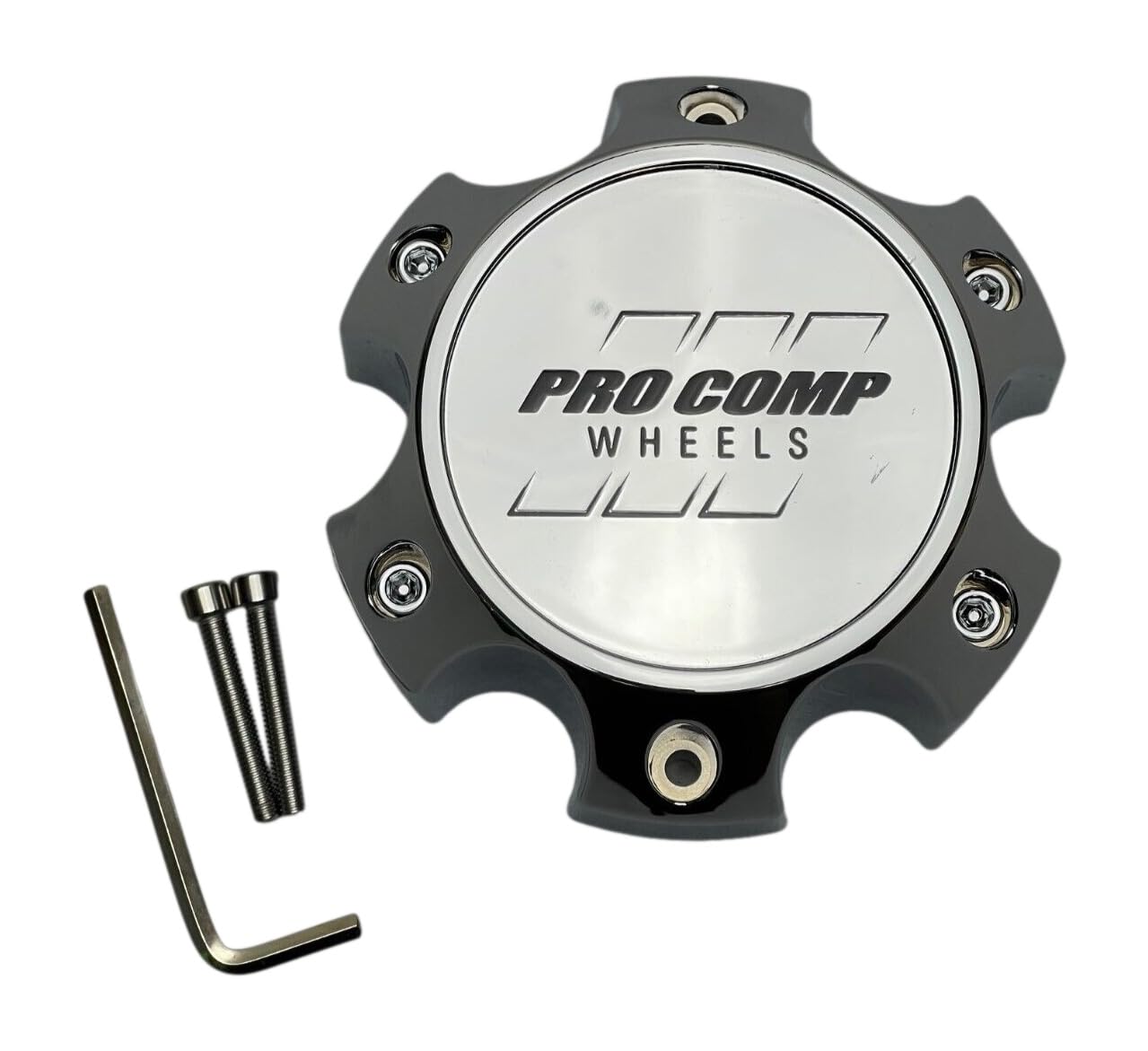 Amazon.com: Pro Comp Chrome Wheel Center Cap with Screws 603165502
