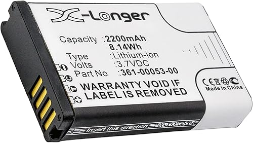 Batería de repuesto Montana 600 compatible con Garmin Montana 600, Montana 650,