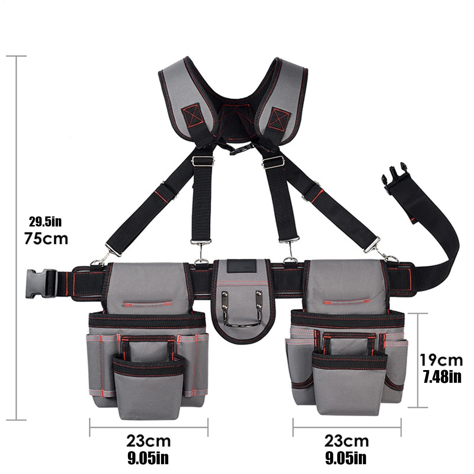 Générique Ceinture Outils Avec Bretelles – Ceinture Outils De Construction