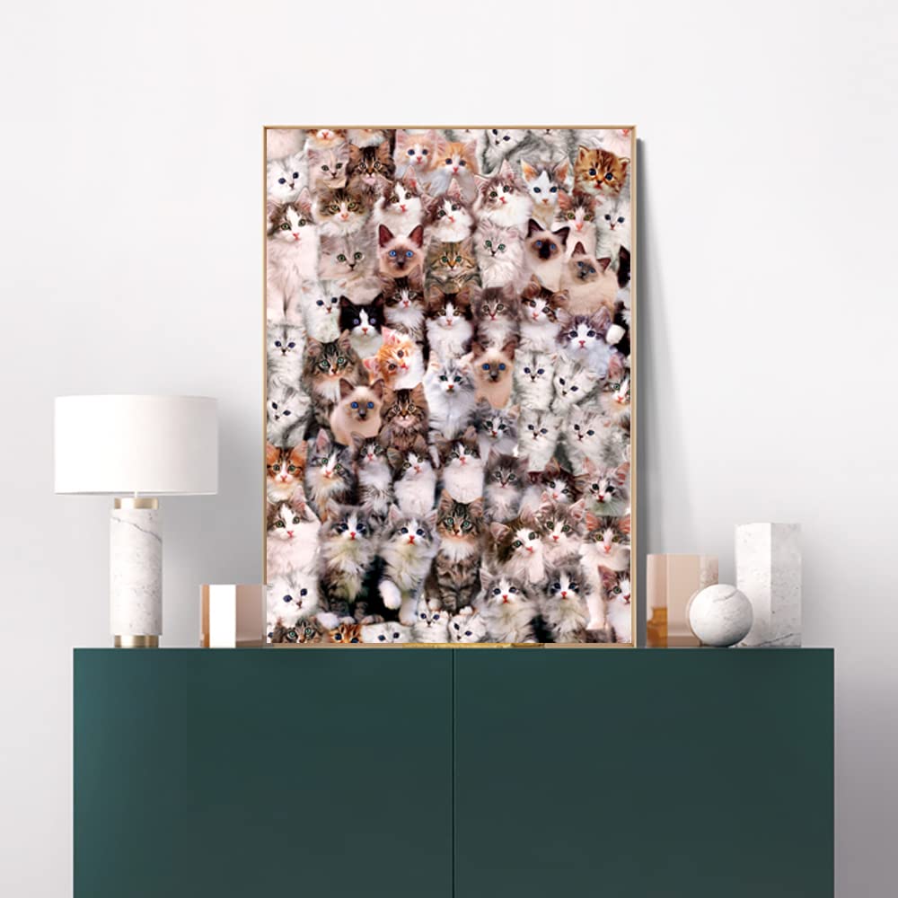 1000-Piece Jigsaw Puzzle – Kitchen Cat Fun For Adults & Kids | Family Game Night & Educational Gift - View #9