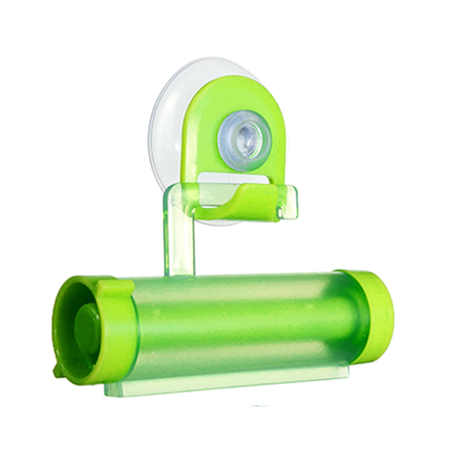 Green Toothpaste Squeezer Roller Wall Mounted Hanger Gadget