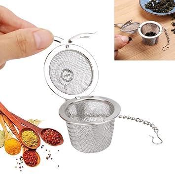 Muzztech Stainless Steel Teapot Green Tea, Coffee Mesh Ball Infuser Filter Stainless Steel Strainer