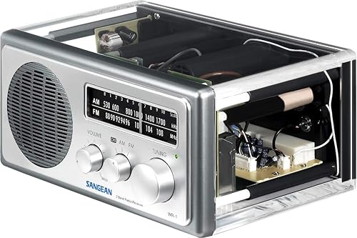 Miniatura 3 de Sangean Radio transparente AM FM