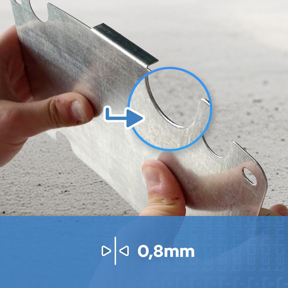 EDO Quadro Elettrico da Parete 300x400x220 mm IP65 Grigio - Scatola di Distribuzione in ABS con Piastra di Montaggio Zincata - Armadietto per Impianti Elettrici da Esterno e Interno
