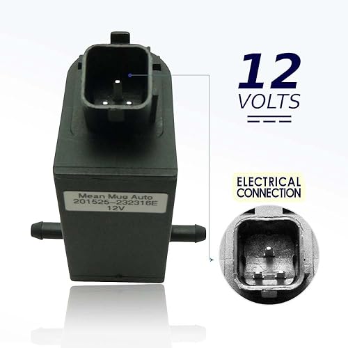 Miniatura 3 de 201525-232316E Bomba de limpiaparabrisas con arandela - Motor de arandela compatible con Hyundai, Kia - Reemplaza OEM #: 98510-1C100, 98510-26100,