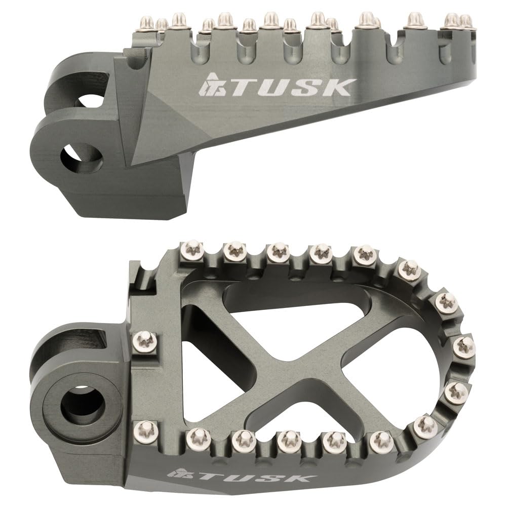 TUSK Billet Race Foot Pegs for Suzuki DR-Z 400S 2000-2009,2011-2024