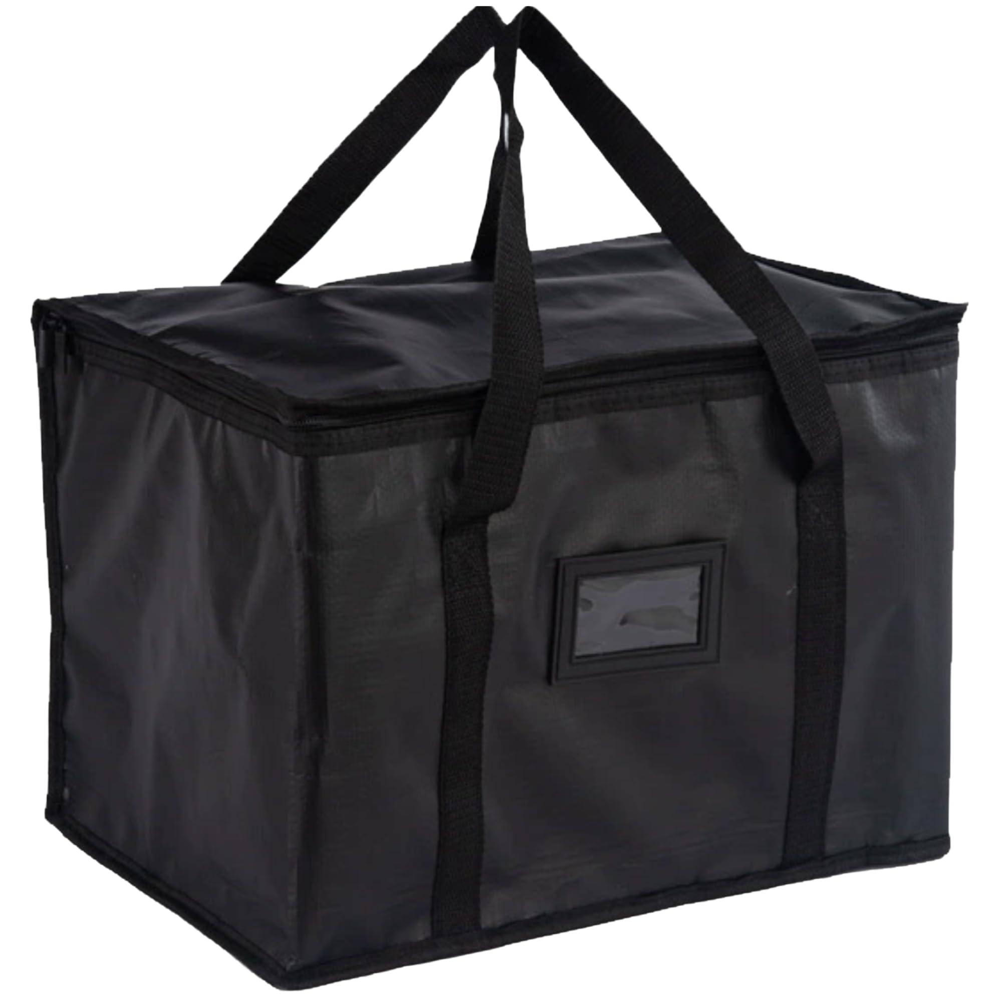 SUQ Izolowana torba do dostawy żywności i pudełek na pizzę 40 l, duża skladana torba chłodząca, dla rodziny wędkarskiej na kemping (43 x 31 x 30 cm)