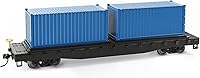Vista 4 de 8 unids Mezclado Diferente 20ft Contenedor de Carga HO Escala Modelo Tren Accesorios 1:87 20 Pie Contenedor C8720