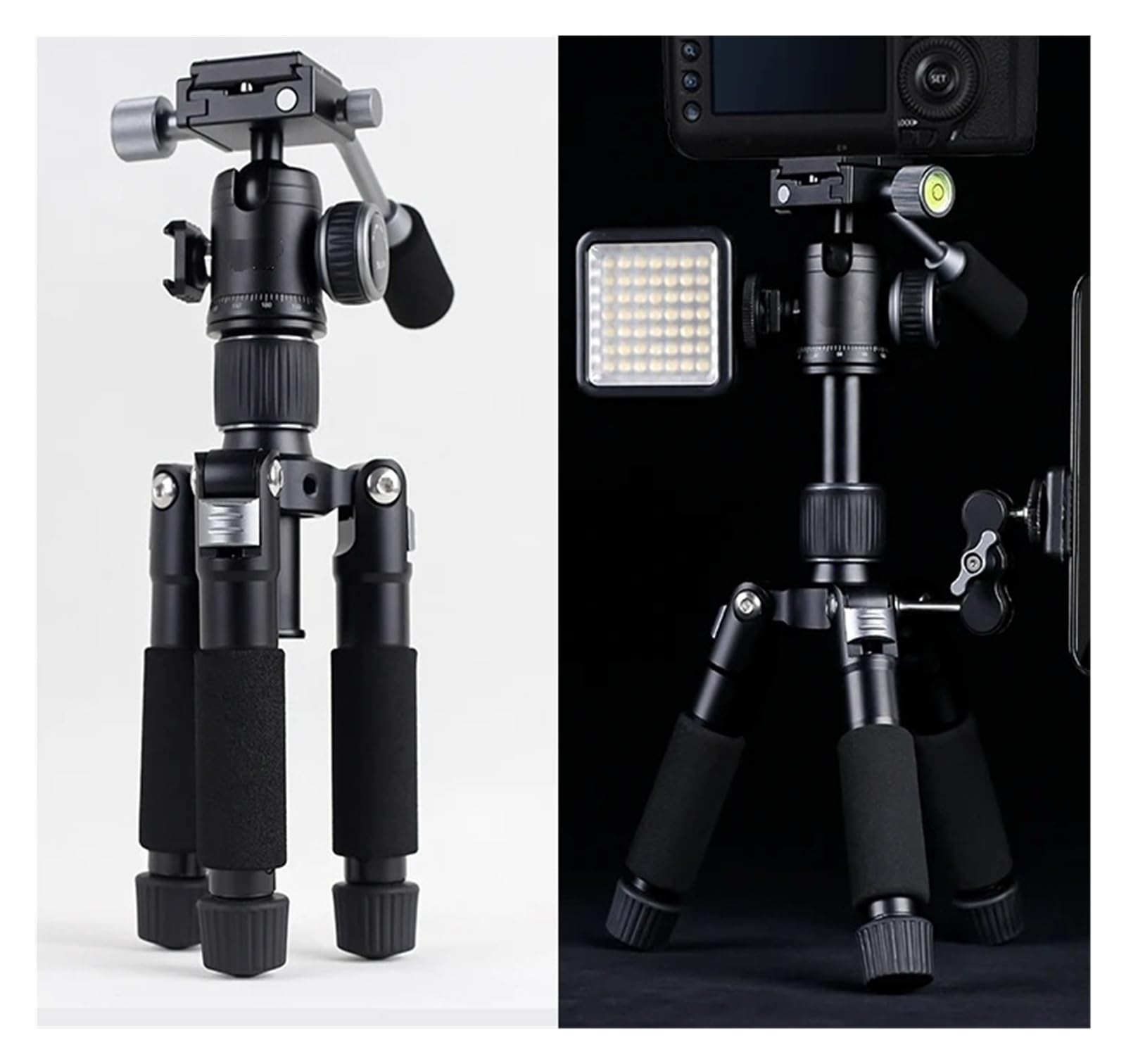 Camera Tripod, Compatibile con il mini treppiede Canon Nikon Sony