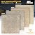 Peak Performance Peel and Stick Carpet Tiles with Attached Cushion, Easy DIY Install, Soft Residential Carpet, Seamless Appearance (Denali, 10 Tiles - 22.5 Square Feet)