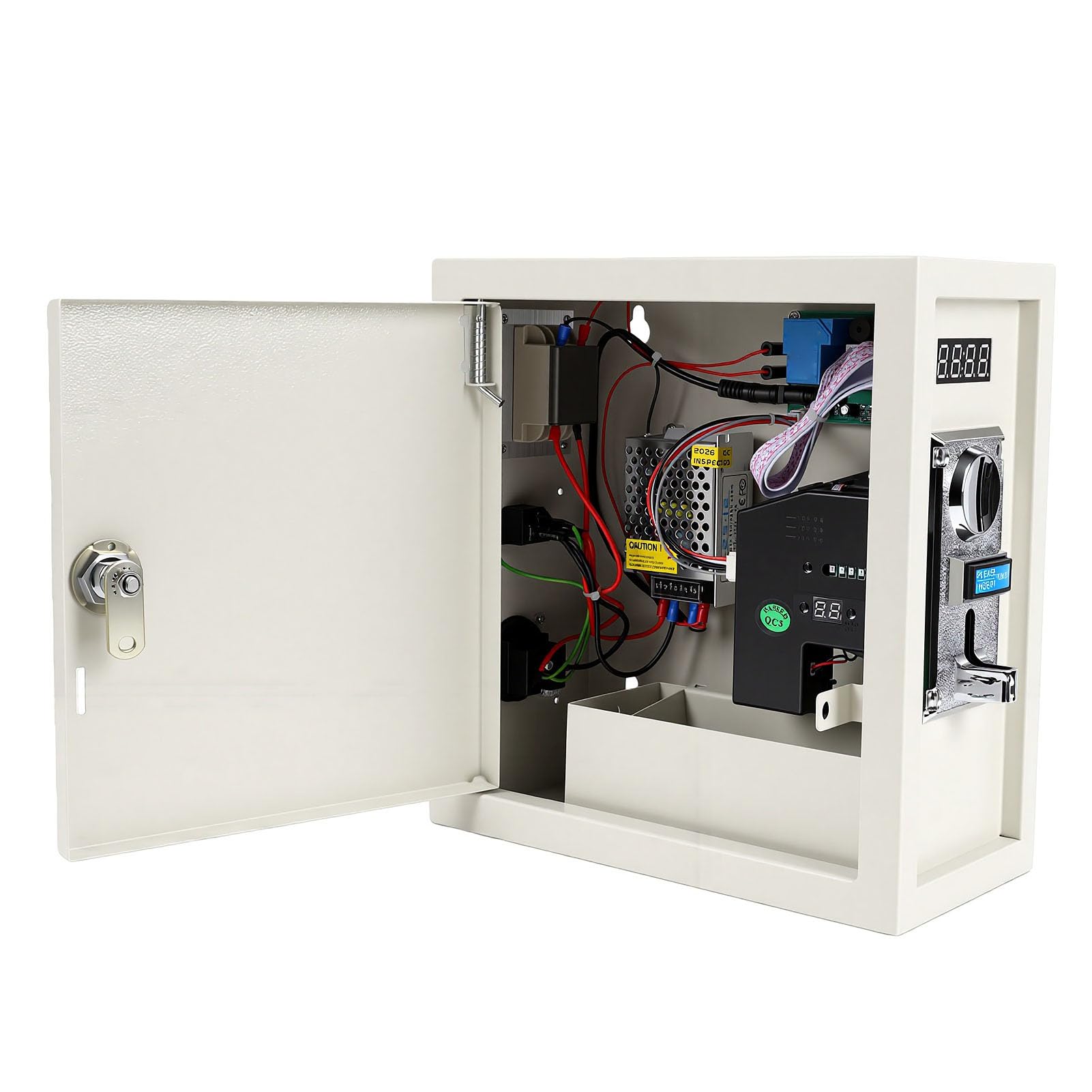 Dpofirs Zeitschaltuhr-Steuerbox für Gewerbliche Geräte (white)