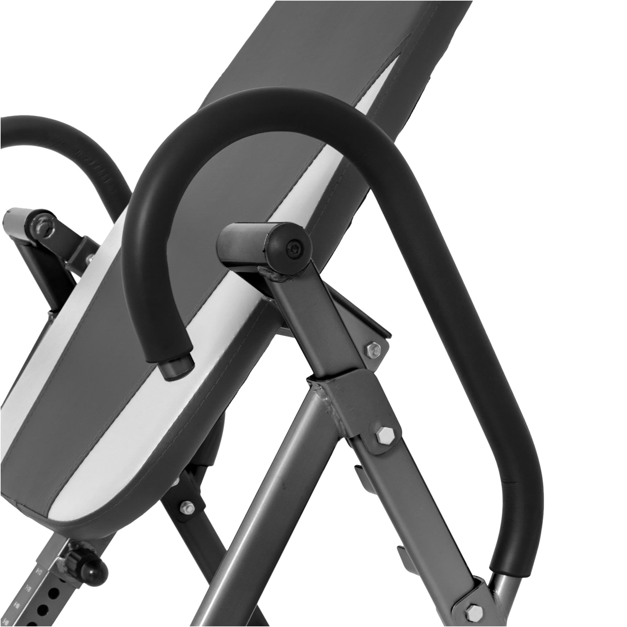 GORILLA SPORTS® Inversionsbank - Volle Vertikale Inversion 180°, Klappbar, Verstellbar, bis 110kg - Schwerkrafttrainer, Streckbank, Entlastung der Wirbelsäule, Inversionstisch, Rückentrainer