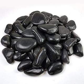 40lbs Large River Rocks for Landscaping, 3-4