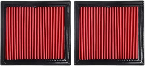 Filtro de aire 2 piezas de repuesto 16546JK20A para Infiniti Engine EX35 G37 Q60 370Z