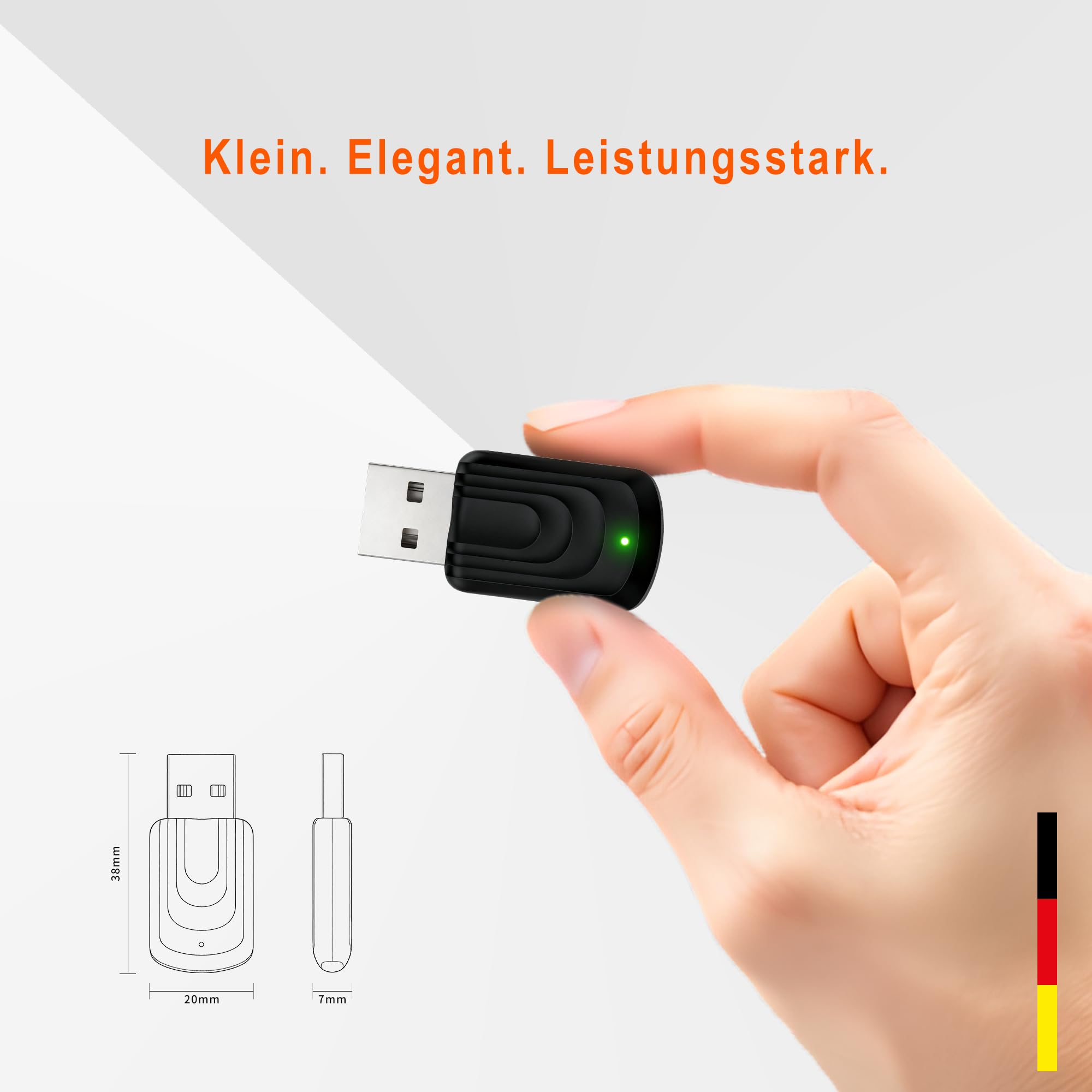 Carplay Wireless Adapter, Kabelloser CarPlay Adapter, kompatibel mit iOS & Android 2 in 1 | Automatische Verbindung und stabil|