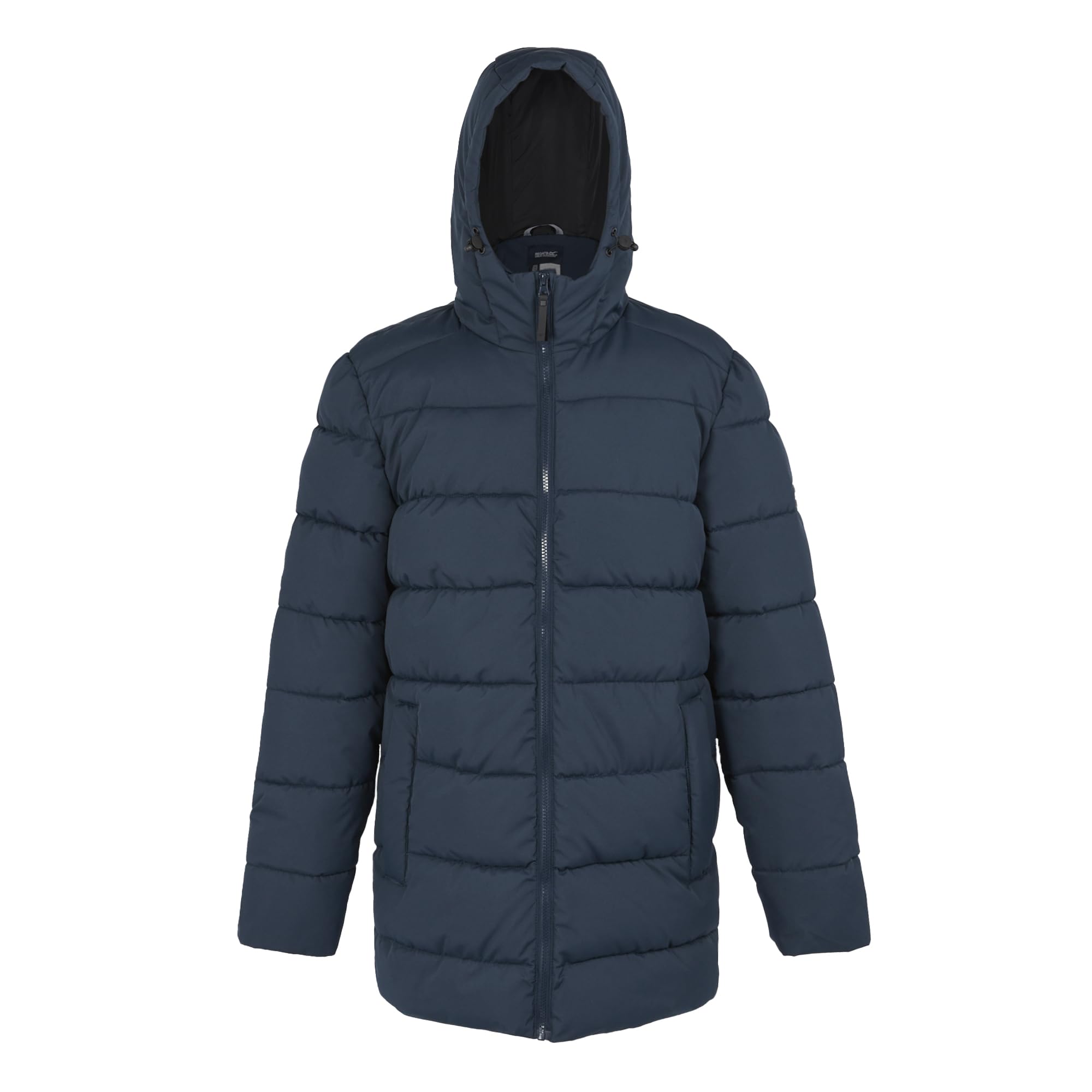 Regatta Mens Lakiver Full Zip Padded Jacket with Hood, Water Repellent & High Feather Free Insulation - Perfect for Outdoors, Walking, Hiking & Camping