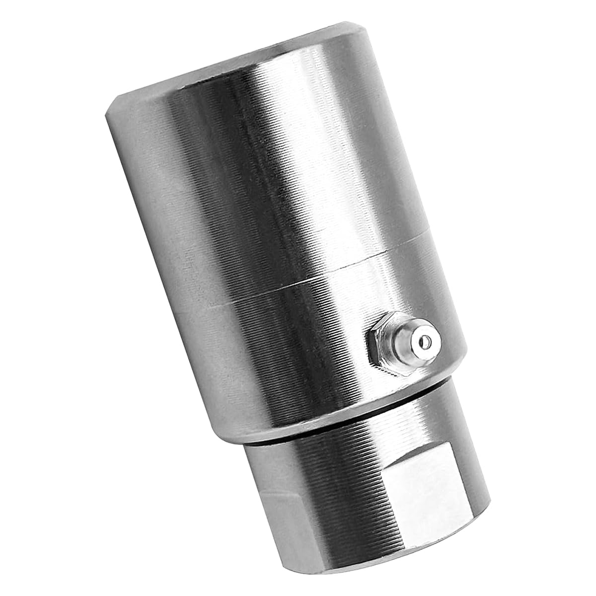 Avvolgitubo girevole da 1/2" in acciaio per impieghi gravosi 5024-Ni-AL FXF con raccordo per grasso, passanti rotanti industriali, filettatura femmina da 1/2" NPT, 5000 PSI