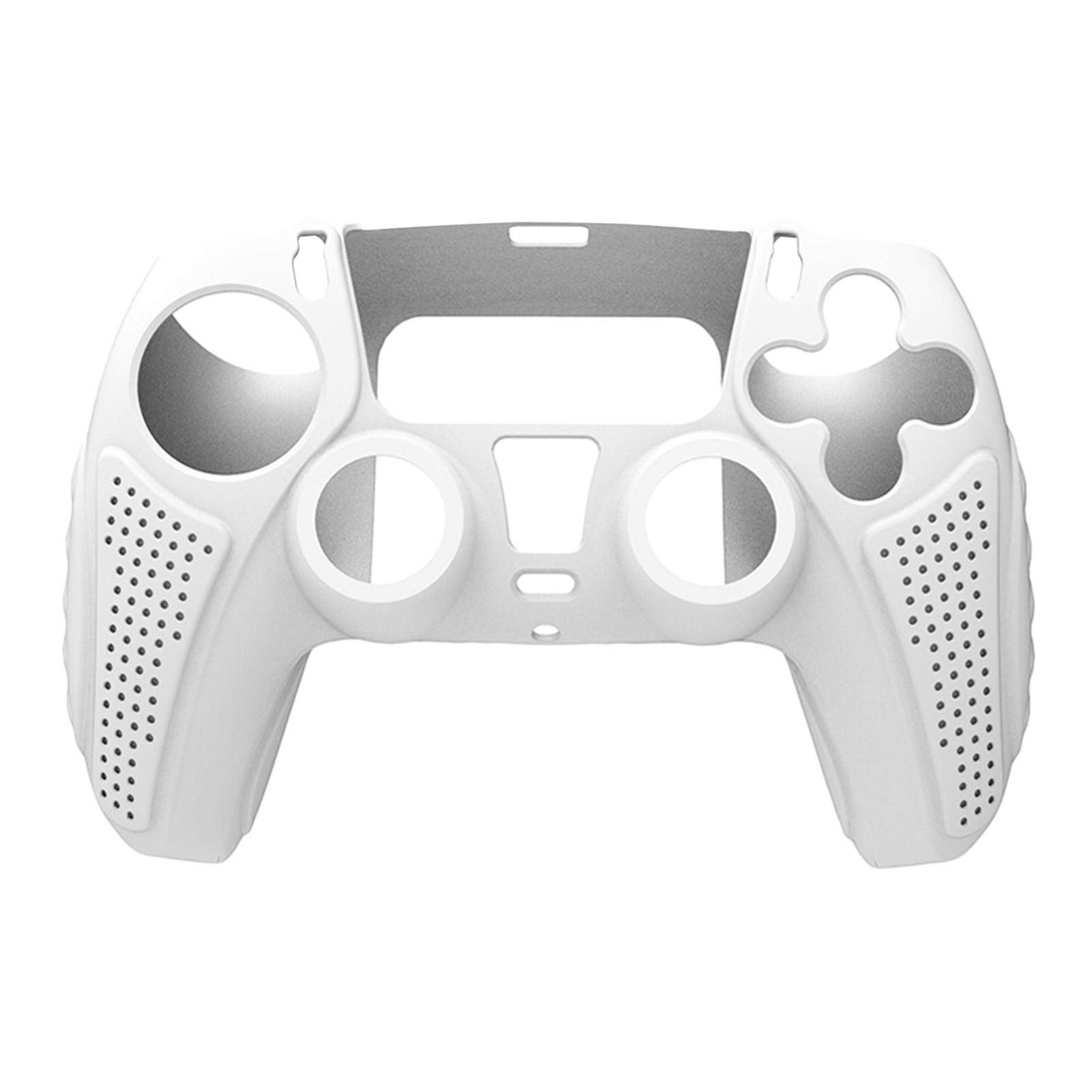Controller Skin Case for PS5, Silicone Skin Grip Protector Cover Case, Anti-Slip Skin Protective Case, Soft and Comfortable Lightweight Material Easy to Grasp
