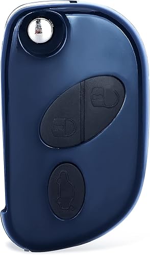 Keymall Reemplazo remoto de entrada sin llave para Maserati GranTurismo Quattroporte 2005-2011 con 3 botones Preguntar 433MHz ID48 Chip