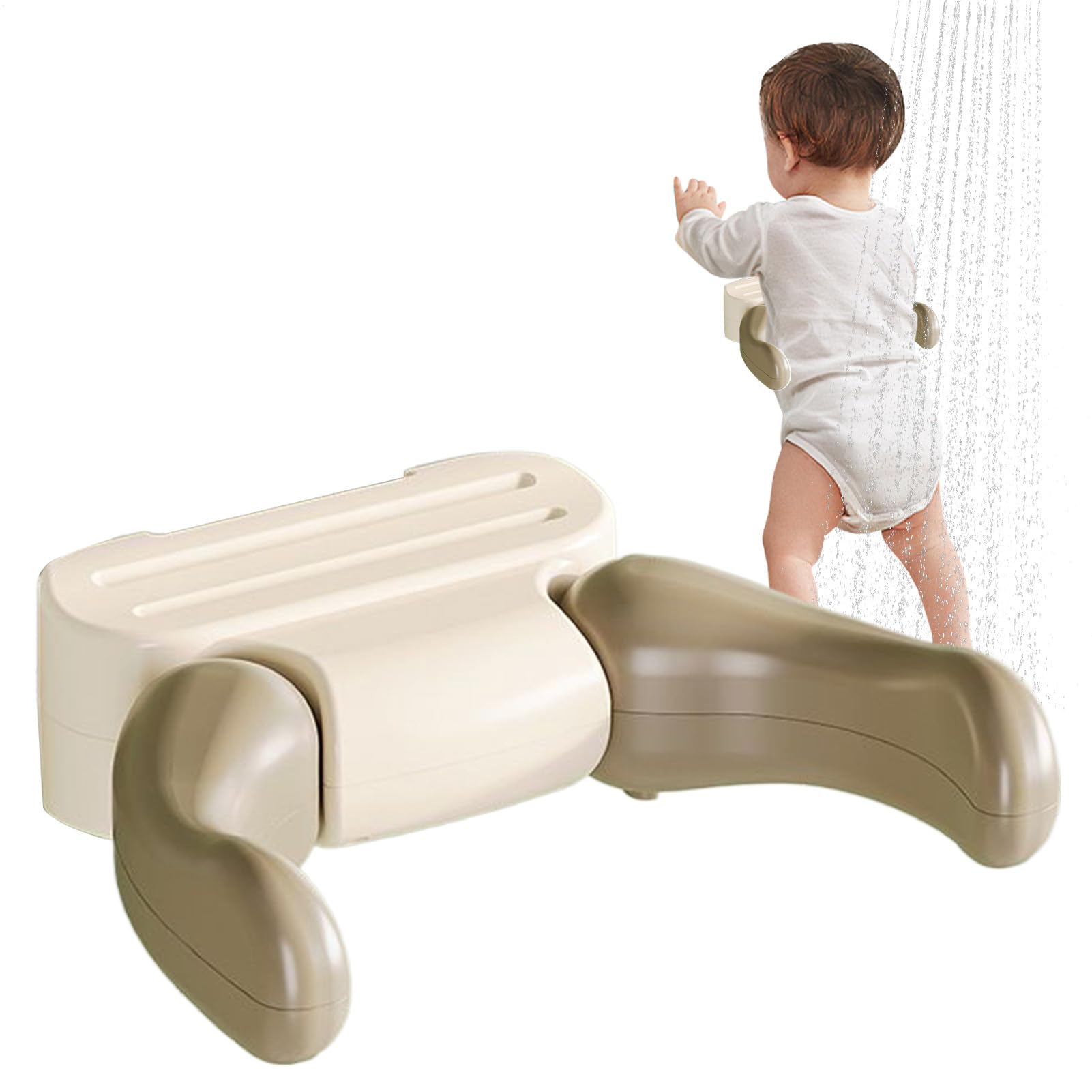 Support de bain pour bébé design suspendu et sécurisé