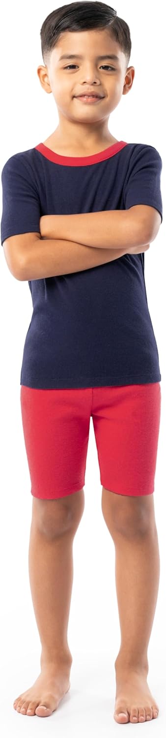 Fruit of the Loom Energize Boy's Snug Fit 4-piece Pajama Sleep Set - Image 4