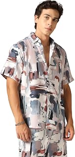 DHRUVI Trendz Mens Rayon Men Co-ord Set Regular Fit Night Dress (DT-MS-6126&SH204_White_2XL) Price In India