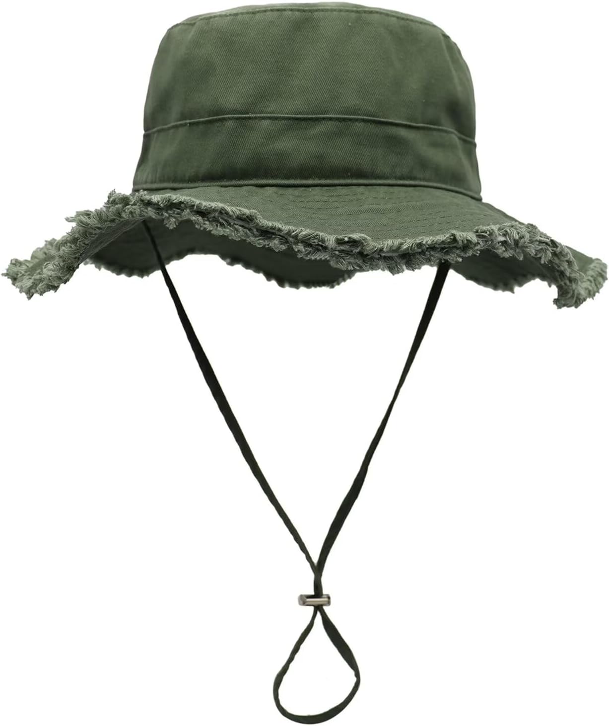 Packable UPF50+ Cotton Wide Brim Sun Hat for Women – Floppy Bucket Hat