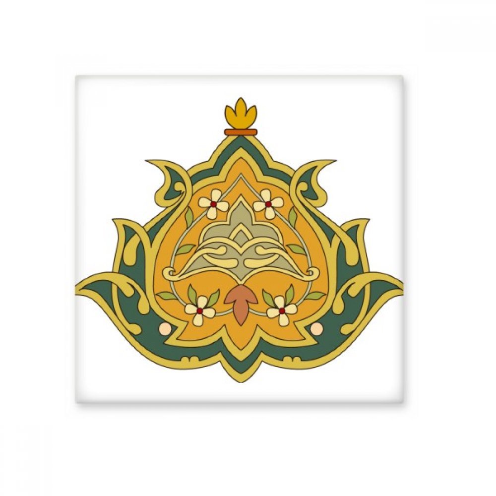 Carreaux de céramique intérieur motif fleur baroque pour décor de cuisine M