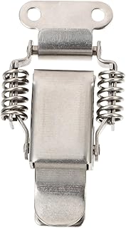 Housoutil Toggle Hasp Spring Loaded Hasp 1pc Convenient Rustproof Multipurpose Durable Spring Loaded Hasp Cabinet Box Lock Toggle Latch Latch Catch