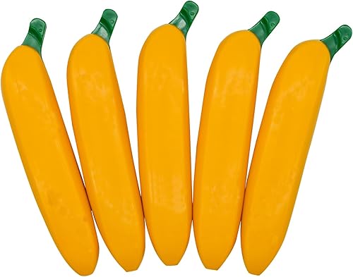 Miniatura 9 de Lopenle 10 bolígrafos de plátano novedosos bolígrafos de frutas divertidos para niños, bolígrafos de escritura lindos bolígrafos de 0.039 in de