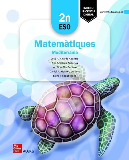 Matemàtiques 2º ESO Mediterrània. Edició LOMLOE
