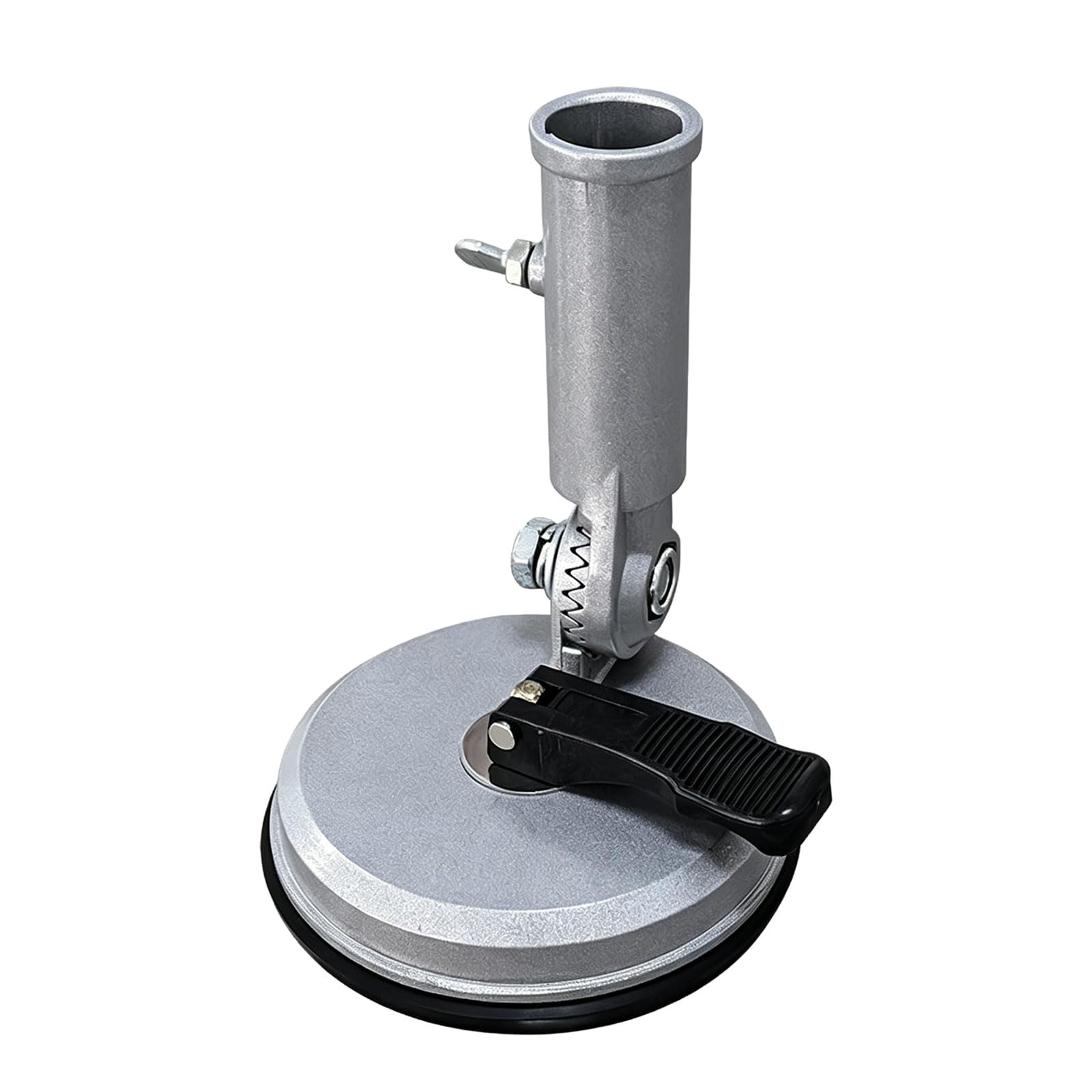 CUNZJIA Heavy Duty Metal Suction Cup Flag Poles Holder Adjustable Flagpole Mounting Bracket for Motorhomes, Boats Trucks Vehicle