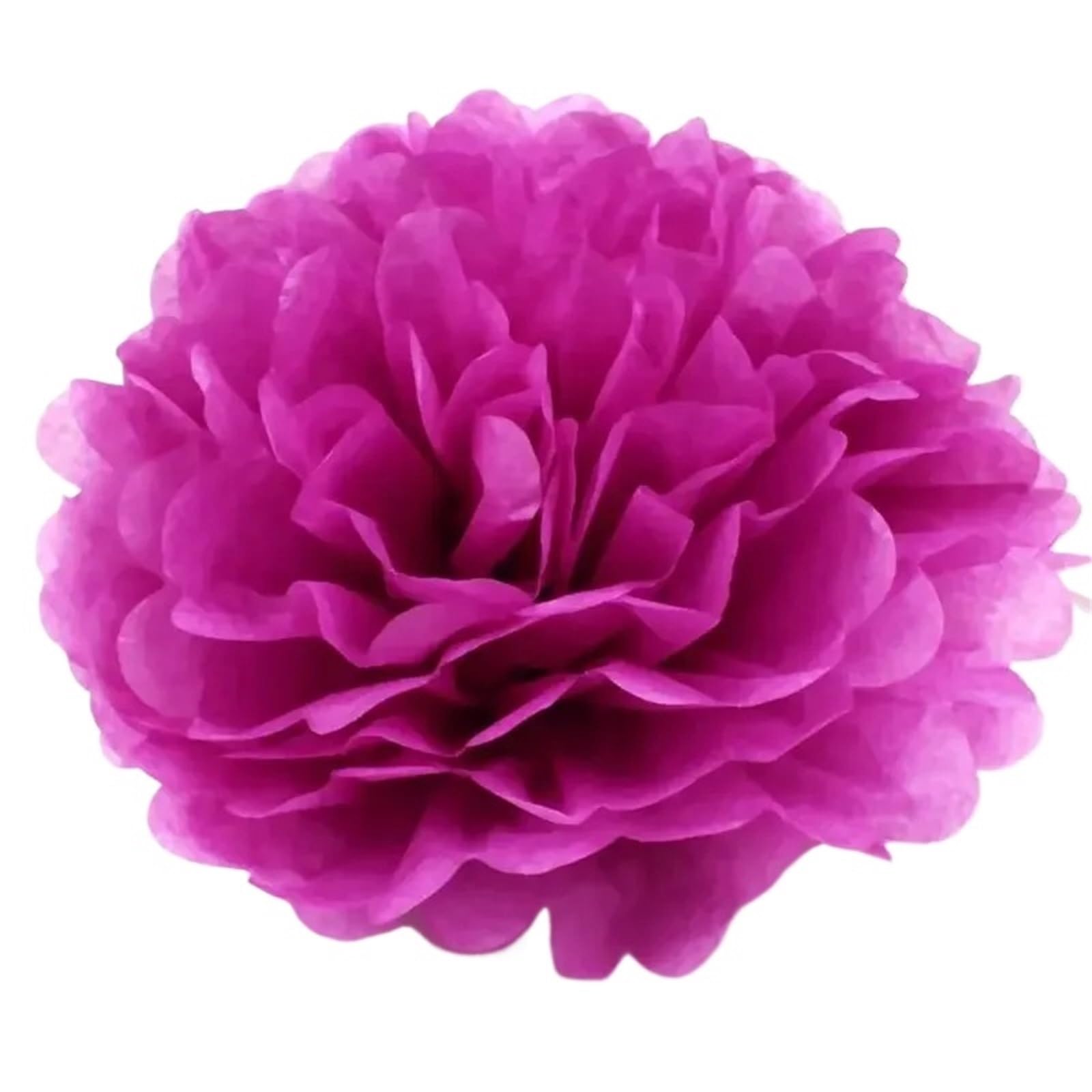 Paper Lanterns 5pcs 10/15/20/25/30/35CM Paper Pom Poms for Wedding Ball Pompoms Birthday Party Supplies Home Decoration(Violet,35cm)