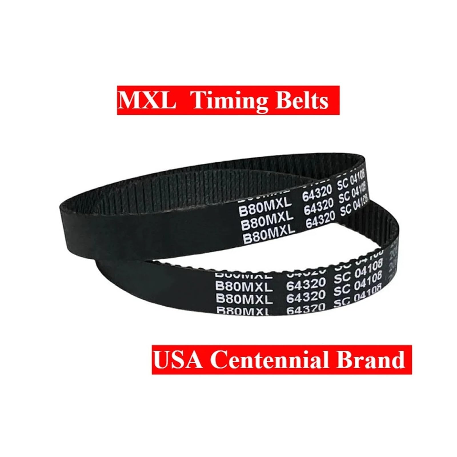 2 szt. B225MXL ~ B235MXL narzędzia paski rozrządu drukarki 3d | B225MXL B228MXL B229MXL B230MXL B232MXL B235MXL Paski rozrządu drukarki 3D(B235MXL,20mm)