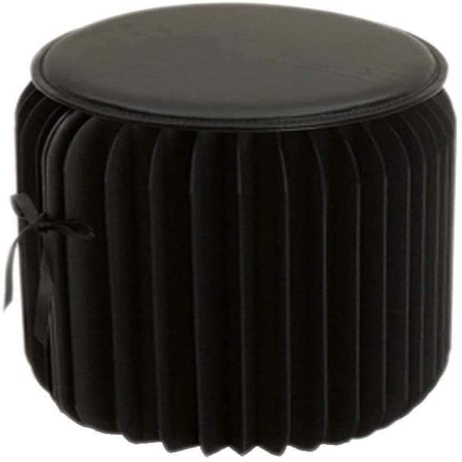 Pouf de salon rond et robuste pour vos moments de détente sur la terrasse