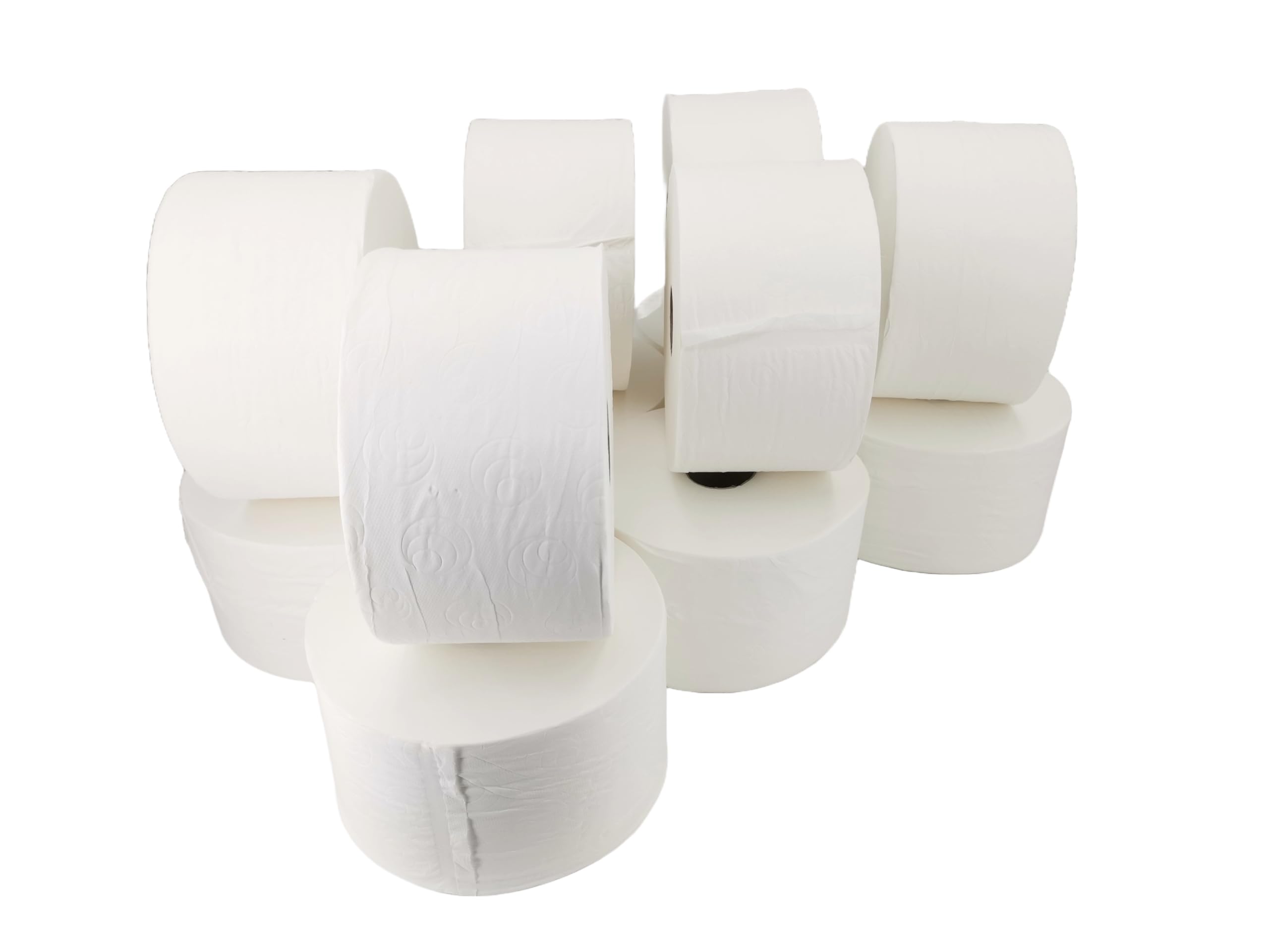 Papel higiénico industrial de extracción central 750gr| Compatible con el dispensador papel higiénico Tork SmartOne T8 y similares. (12)