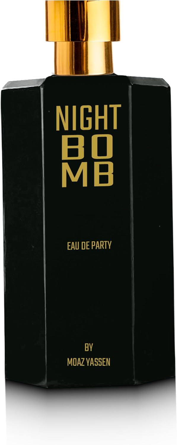 Night Bomb Eau de Party Uniseks parfum (mandarijn, cardemom, appel en violet) XXL 100 ml (100 ml)