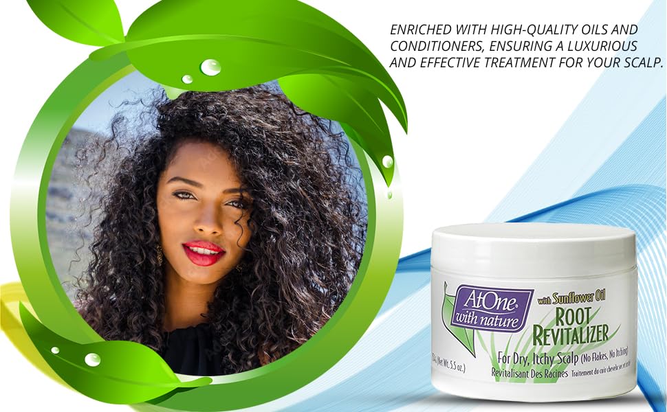 Miniatura 2 de AtOne Revitalizador de raíces con aceite de semilla de girasol de 5.5 oz