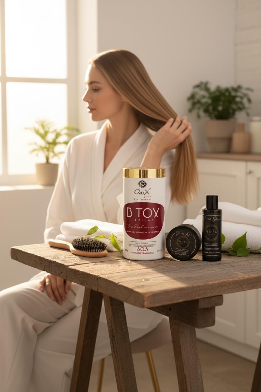 Onix B.tox Capillaire 1000g + Duo capillaire (shampoing Noia100ml + masque Noia 100ml) (cadeaux aléatoire)