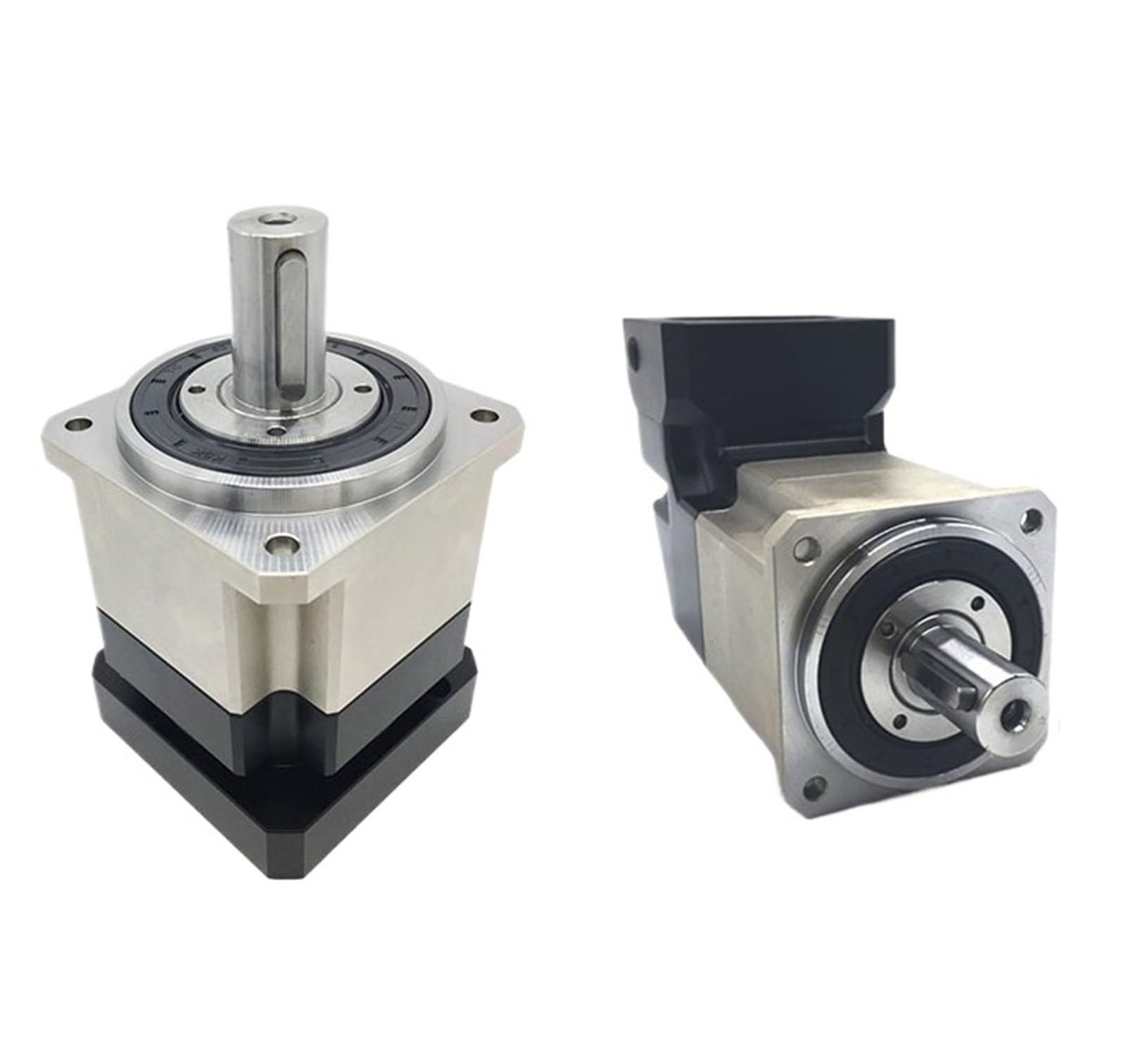 QfUxYYSLD 1 x Nema34 Speed Reducer with Planetary and Helical Gear, 750 W, 1 kW, 80/90 RPM.(Ratio 5 to 1,PLG090-19mm Input)
