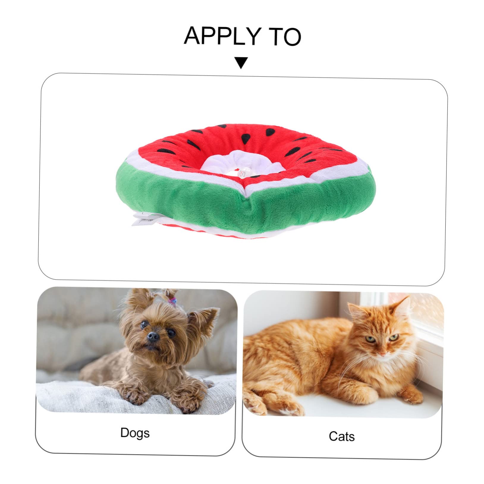 Happyyami 3pezzi Collare Per Gatti Poliestere Collare Elisabettiano Per e Decorazione Design Unico Comfort e Protezione Per Animali Domestici Durante La Guarigione