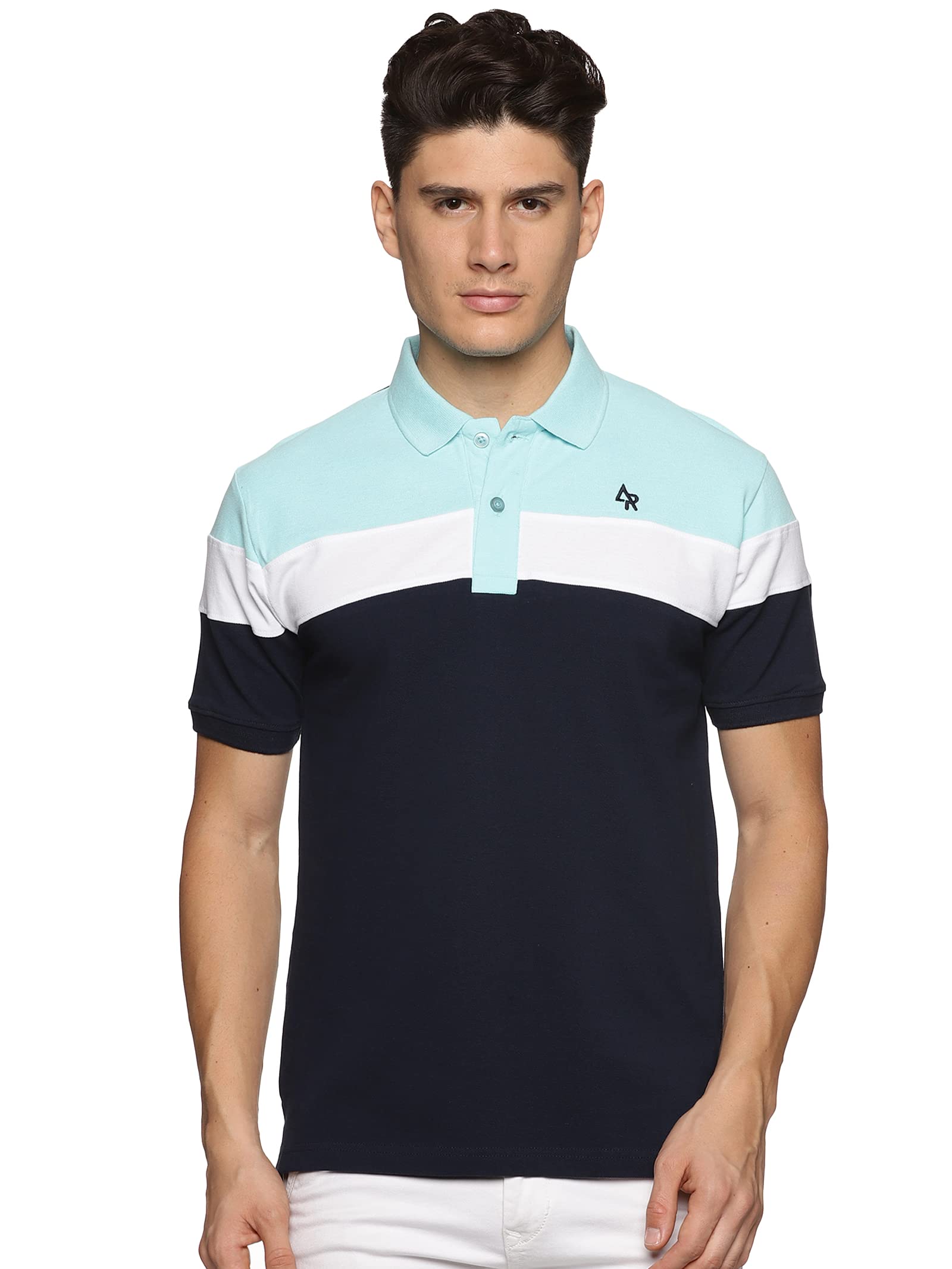 adro Men's 100% Cotton Regular Fit Polo T-Shirt-picture-27