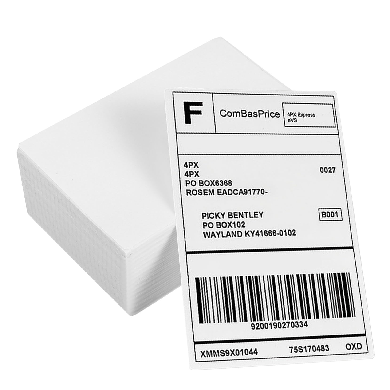 Etichette Termiche Autoadesive 100x150mm 500 Pezzi per Barcode e Spedizioni